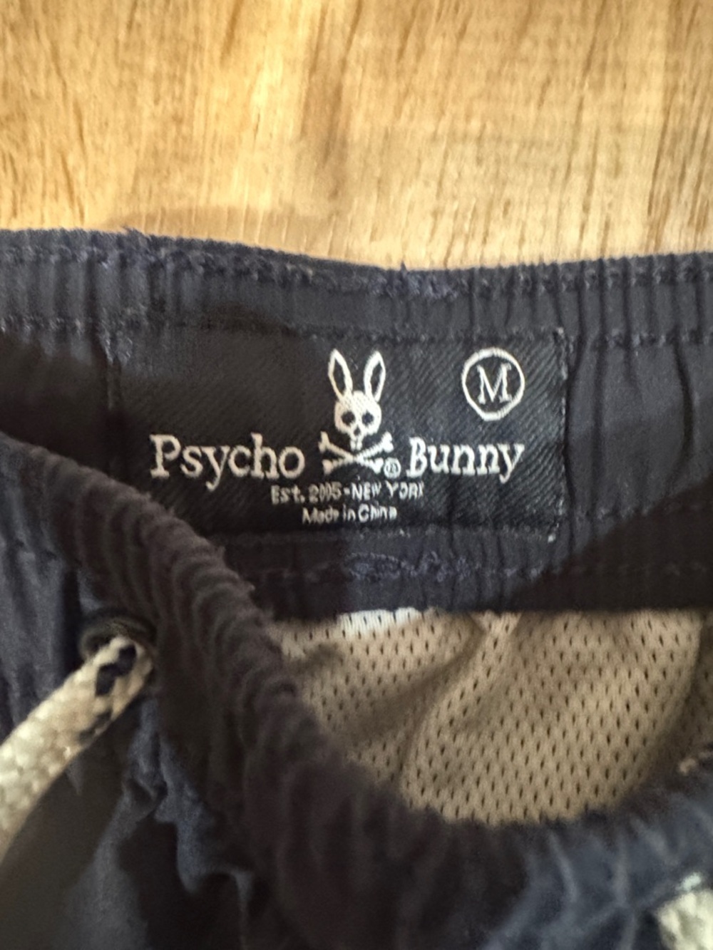 Psycho Bunny  Swim Shorts with Neon Bunny Embroidered Logo - Picture 2 of 4